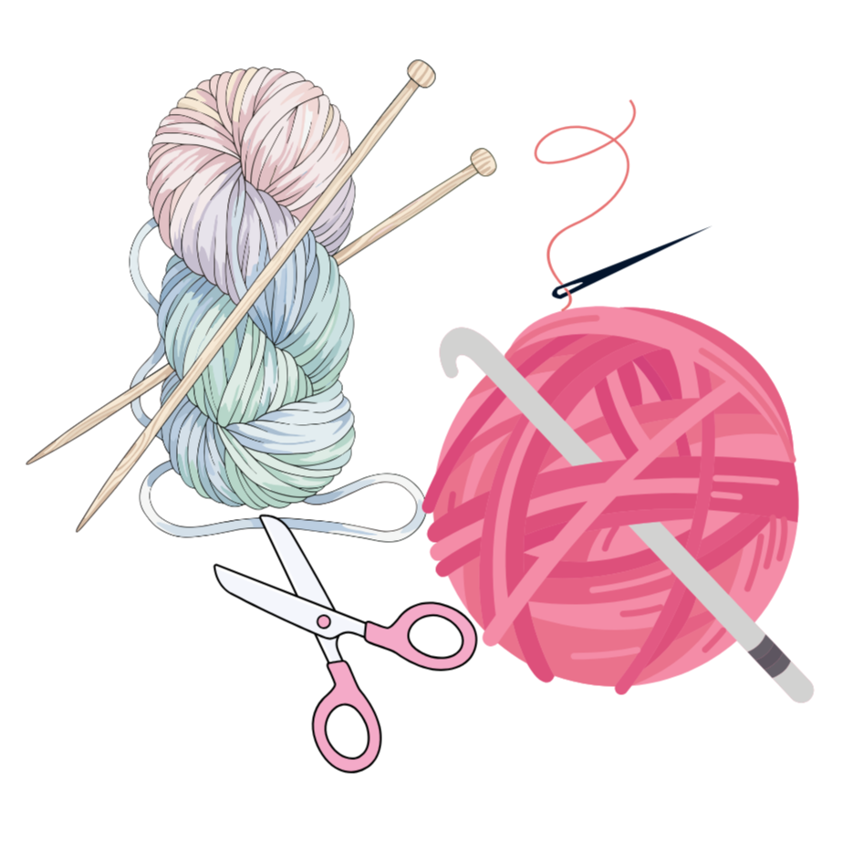 Lær å strikke &/ hekle - Bilde 2