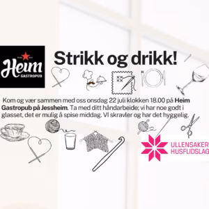 Strikk og drikk!